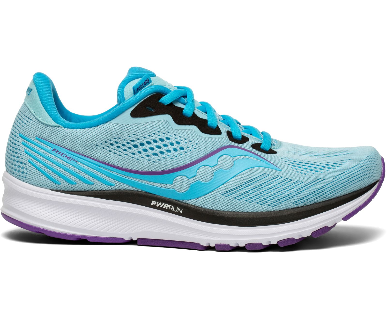 Saucony Ride 14 Women\'s Running Shoes Blue | Canada 186RVDW